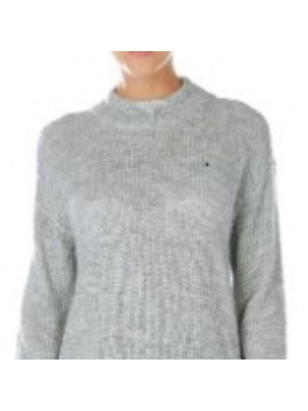 𝅺PINK Tartan Sweater Dress Tunic BNWT Sz Small Gray